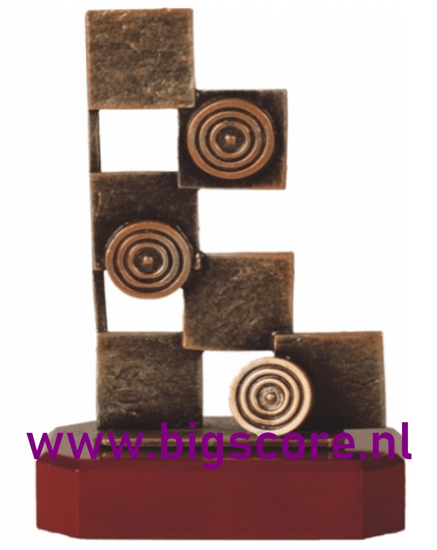 Dammen Metaalbeeld BEL229